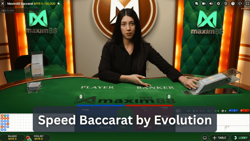 Speed Baccarat by Evolution